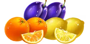 Plums / Oranges / Lemons